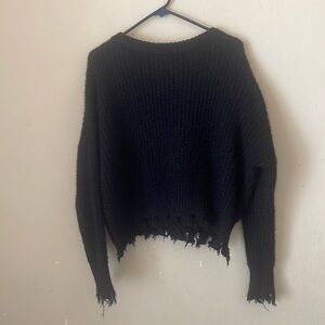 FAVLUX Distressed Sweater!  Large